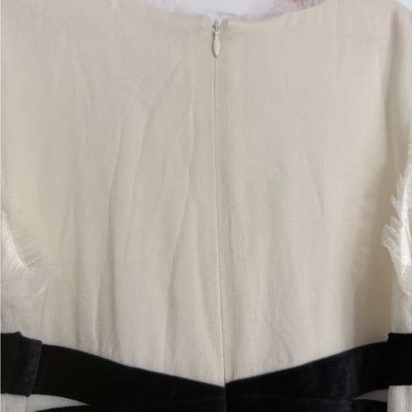 Joyfolie Cream and Black Formal Kids Dress - Picture 5 of 5